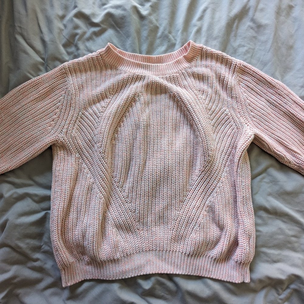 H&M Multi-Shade Pink Knit Sweater
